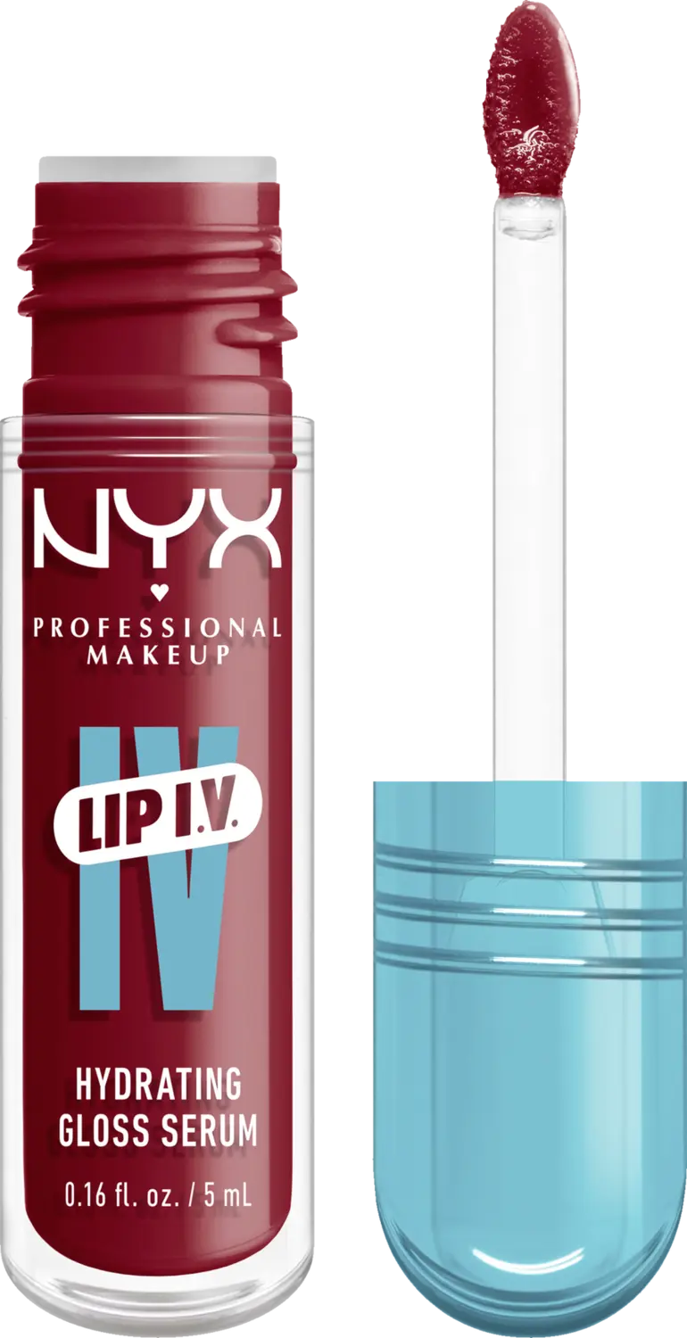 Блеск для губ NYX Professional MakeUp Lip IV Hydrating Gloss Serum Berry Thirsty 
Блеск для губ NYX Professional MakeUp Lip IV Hydrating Gloss Serum Berry Thirsty