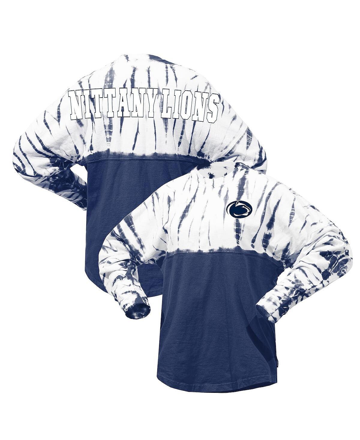 Женская темно-синяя трикотажная футболка с длинными рукавами Penn State Nittany Lions Tie Dye Spirit Jersey, темно-синий
Женская темно-синяя трикотажная футболка с длинными рукавами Penn State Nittany Lions Tie Dye Spirit Jersey, темно-синий