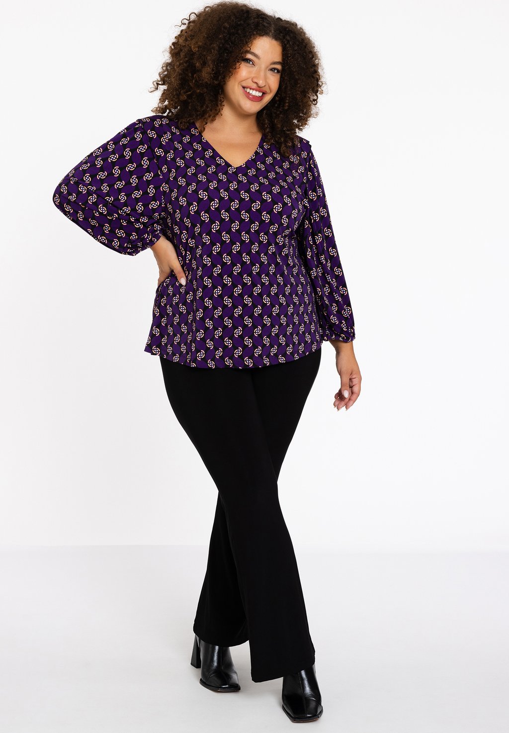 Топ с длинными рукавами Yoek, фиолетовый
Топ с длинными рукавами Yoek, фиолетовый