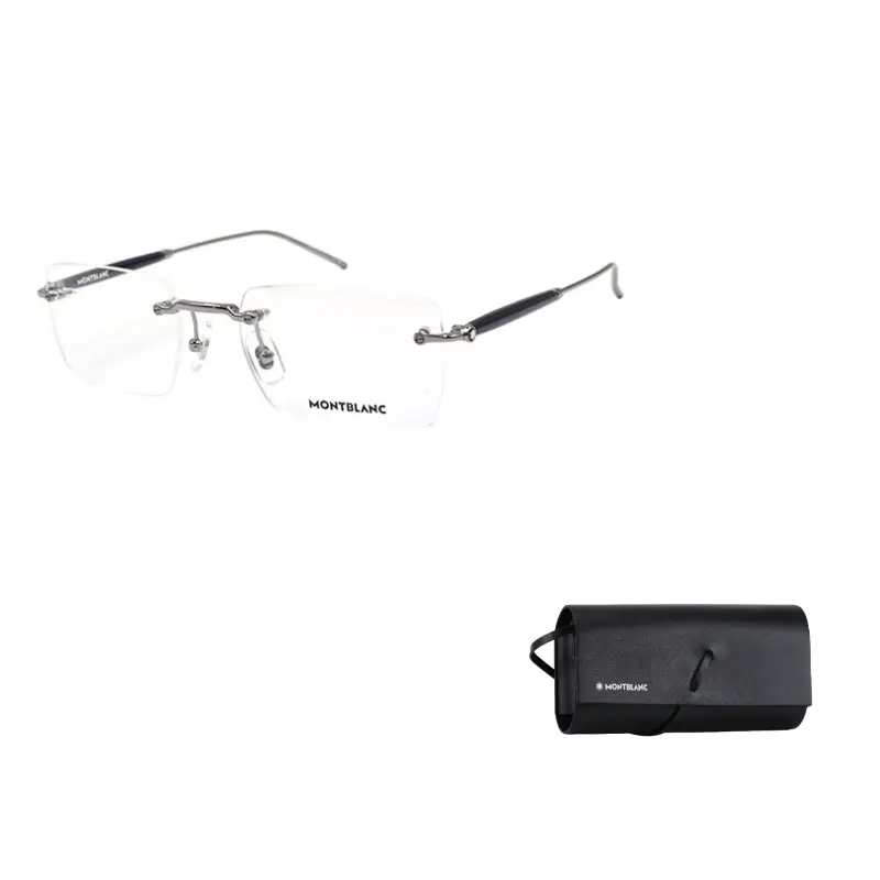MONTBLANC Очки с прямоугольной оправой, Metal Gray
MONTBLANC Очки с прямоугольной оправой, Metal Gray