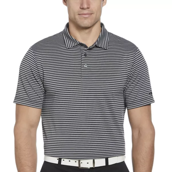 Мужская рубашка-поло для гольфа с короткими рукавами и полосками цвета меланж Grand Slam, цвет caviar heather
Мужская рубашка-поло для гольфа с короткими рукавами и полосками цвета меланж Grand Slam, цвет caviar heather