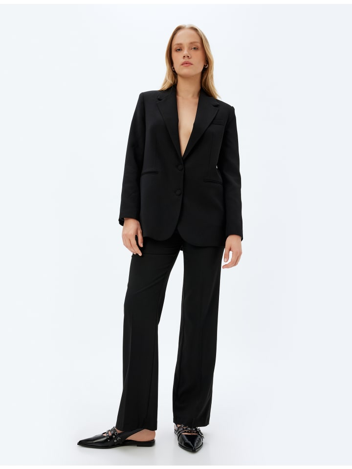 Тканевые брюки KOTON Hose, черный
Тканевые брюки KOTON Hose, черный