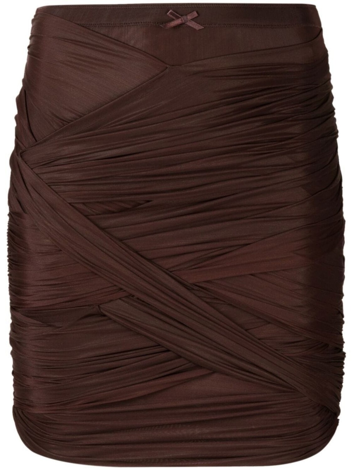 Alexander Wang юбка со сборками и драпировкой, коричневый
Alexander Wang юбка со сборками и драпировкой, коричневый
