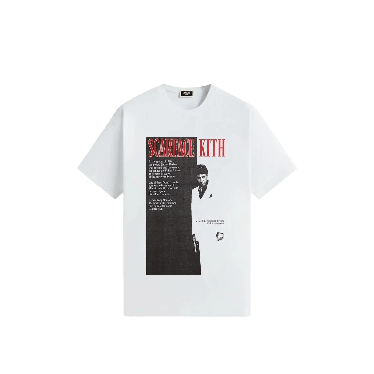Футболка с постером фильма Scarface KITH, белый
Футболка с постером фильма Scarface KITH, белый