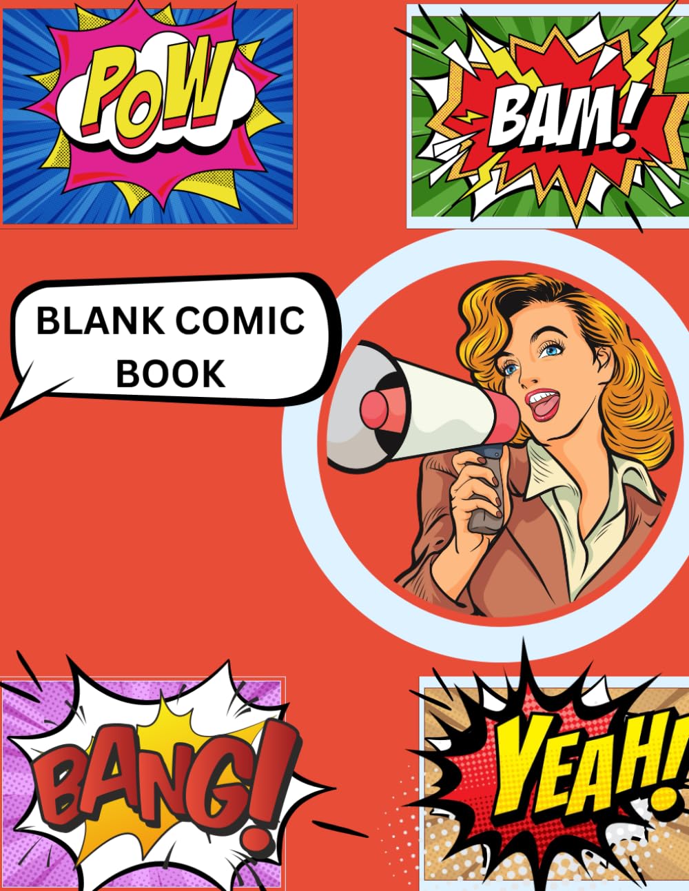 Blank Book Cover: Create your Own Comic Book (Independently published)
Blank Book Cover: Create your Own Comic Book (Independently published)