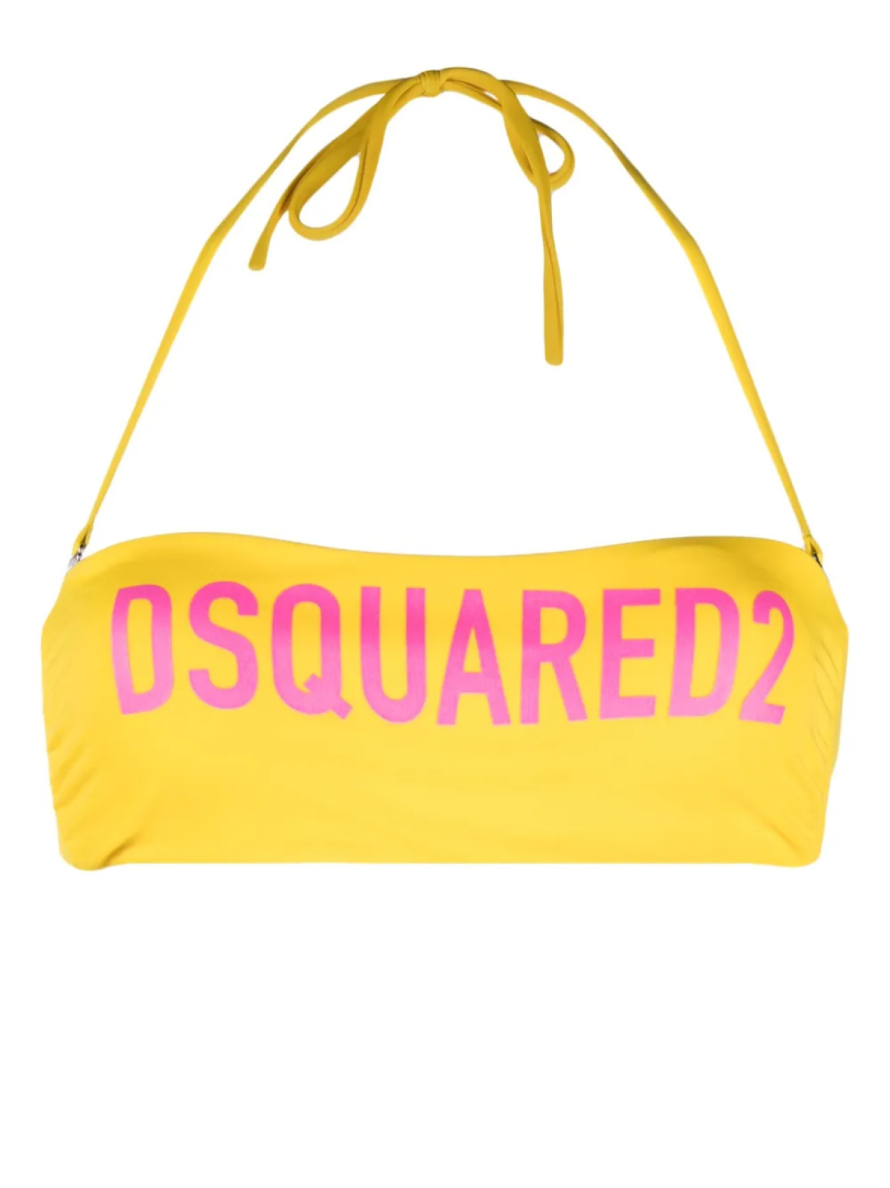 DSQUARED2 топ бикини с логотипом, желтый
DSQUARED2 топ бикини с логотипом, желтый