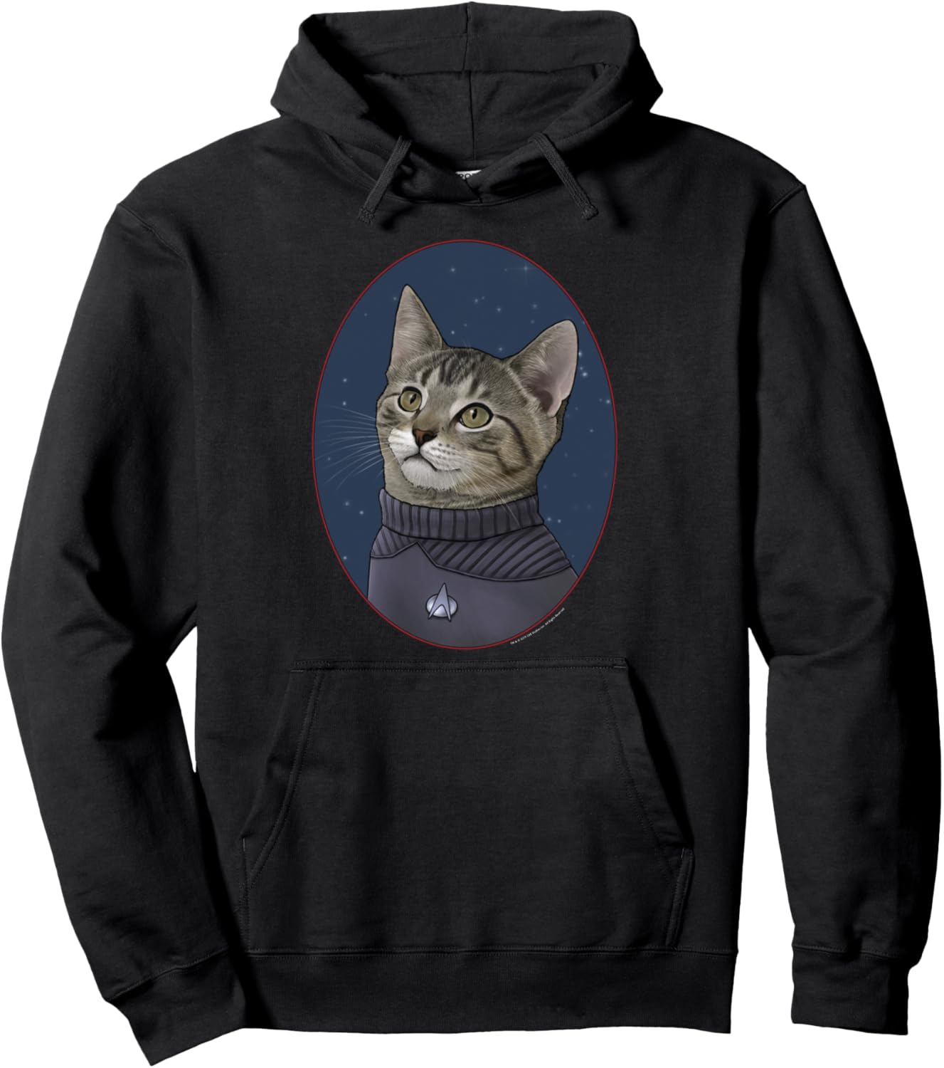 Худи с изображением кота в строю из сериала «Звездный путь» (Star Trek Wesley Cat Formation Hoodie), черный
Худи с изображением кота в строю из сериала «Звездный путь» (Star Trek Wesley Cat Formation Hoodie), черный