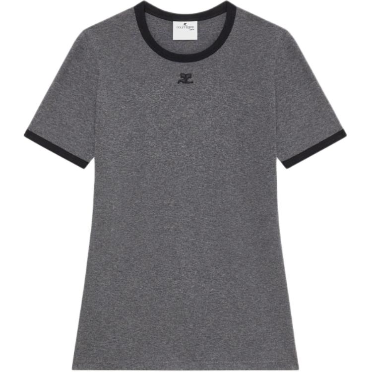 Футболка с вышитым логотипом COURREGES, цвет тёмный серый вереск чёрный/тёмно-серый чёрный
Футболка с вышитым логотипом COURREGES, цвет тёмный серый вереск чёрный/тёмно-серый чёрный