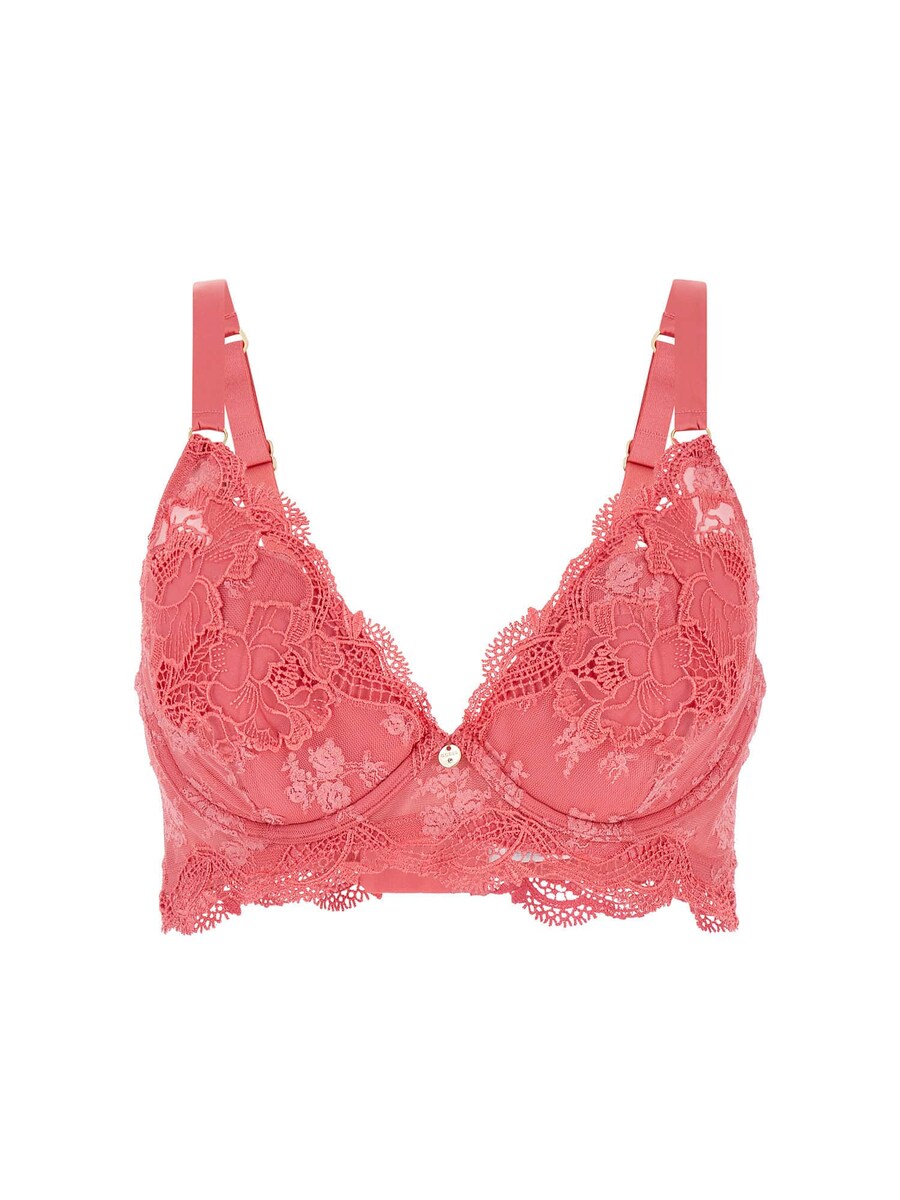Бюстгальтер пуш-ап GUESS Louise, коралловый
Бюстгальтер пуш-ап GUESS Louise, коралловый