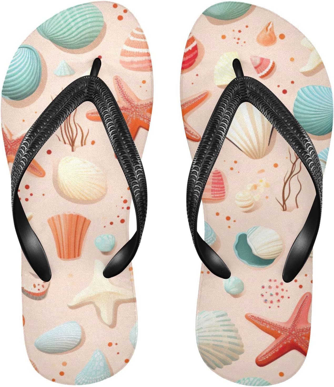 Пляжные летние сандалии Seashell Starfish для женщин и мужчин, шлепанцы для душа Kfbe
Пляжные летние сандалии Seashell Starfish для женщин и мужчин, шлепанцы для душа Kfbe