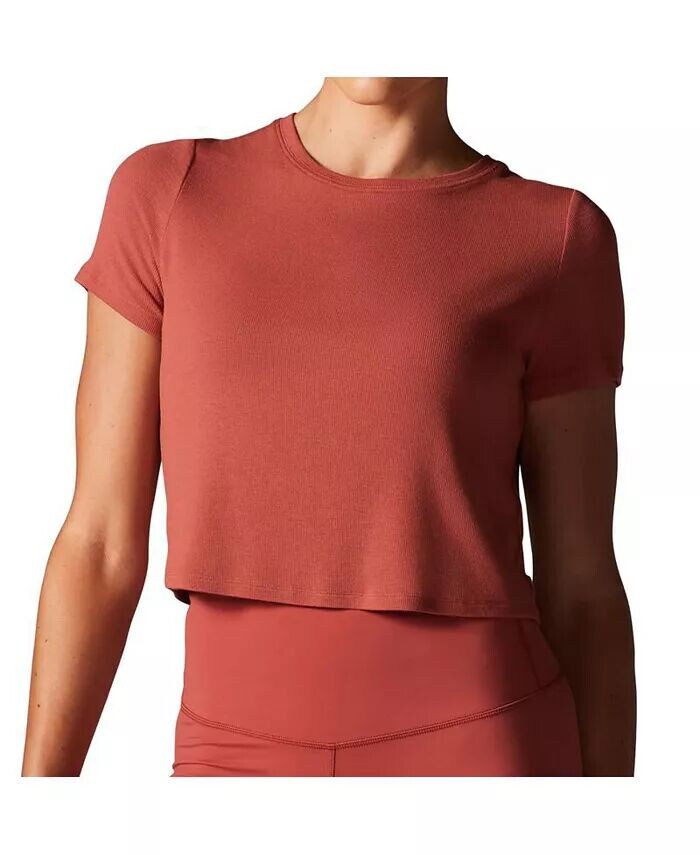 Женская футболка в рубчик Tavi, розовый
Женская футболка в рубчик Tavi, розовый