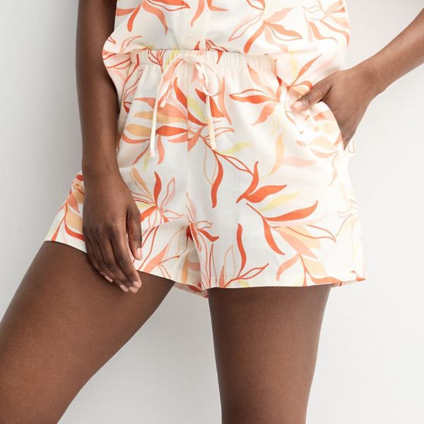 Женские пижамные шорты из льняной ткани Sonoma Goods For Life, цвет natural flower
Женские пижамные шорты из льняной ткани Sonoma Goods For Life, цвет natural flower