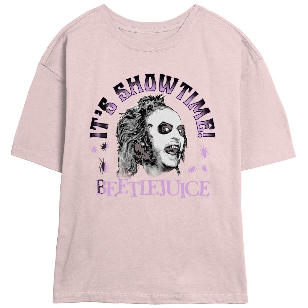 Детская футболка Beetlejuice It's Showtime Skimmer с рисунком Licensed Character, цвет Blush
Детская футболка Beetlejuice It's Showtime Skimmer с рисунком Licensed Character, цвет Blush