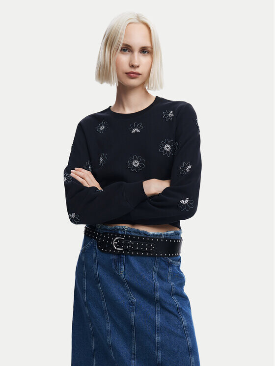 Толстовка обычного кроя Desigual, черный
Толстовка обычного кроя Desigual, черный