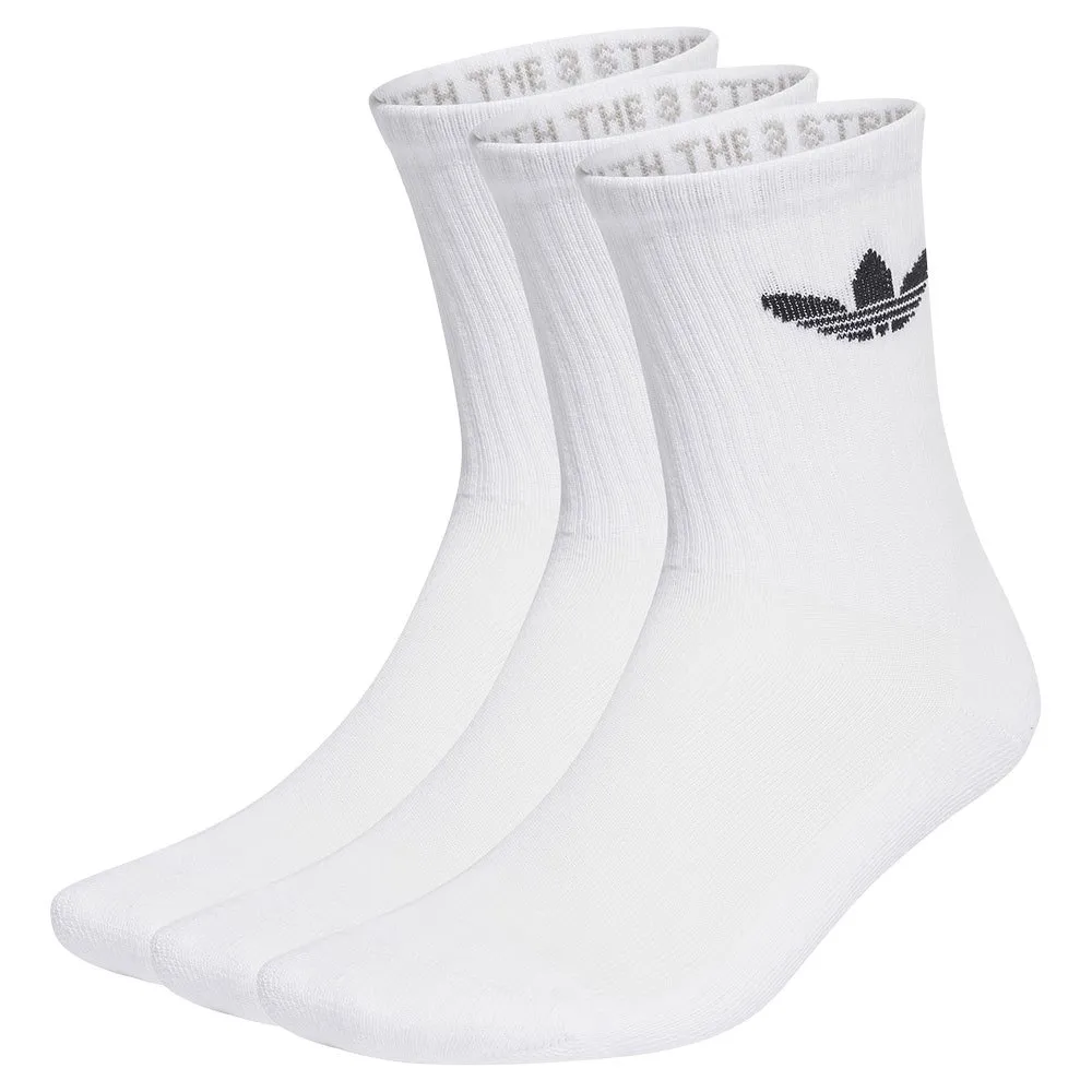 Носки adidas Originals Trefoil Cushion crew 3 pairs, белый
Носки adidas Originals Trefoil Cushion crew 3 pairs, белый