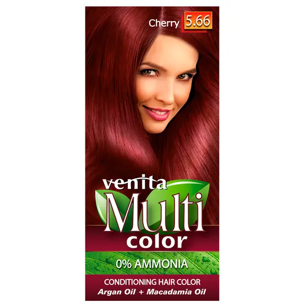 Краска для волос без аммиака 5.66 вишневая, 1 упаковка. Venita Multicolor, цвет 5.66 cherry
Краска для волос без аммиака 5.66 вишневая, 1 упаковка. Venita Multicolor, цвет 5.66 cherry