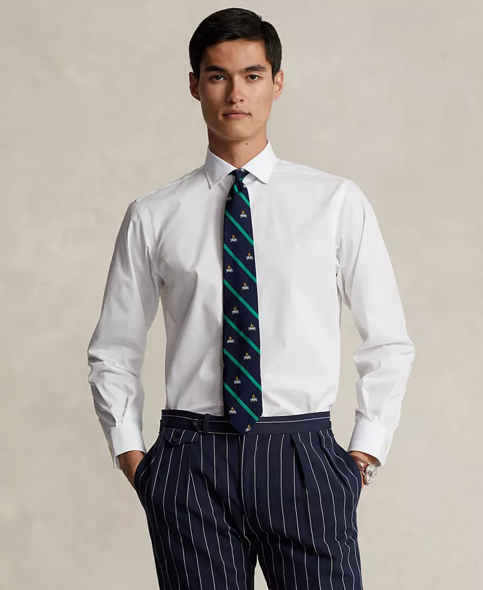 Мужская рубашка Purepress из хлопкового оксфорда Polo Ralph Lauren, белый
Мужская рубашка Purepress из хлопкового оксфорда Polo Ralph Lauren, белый