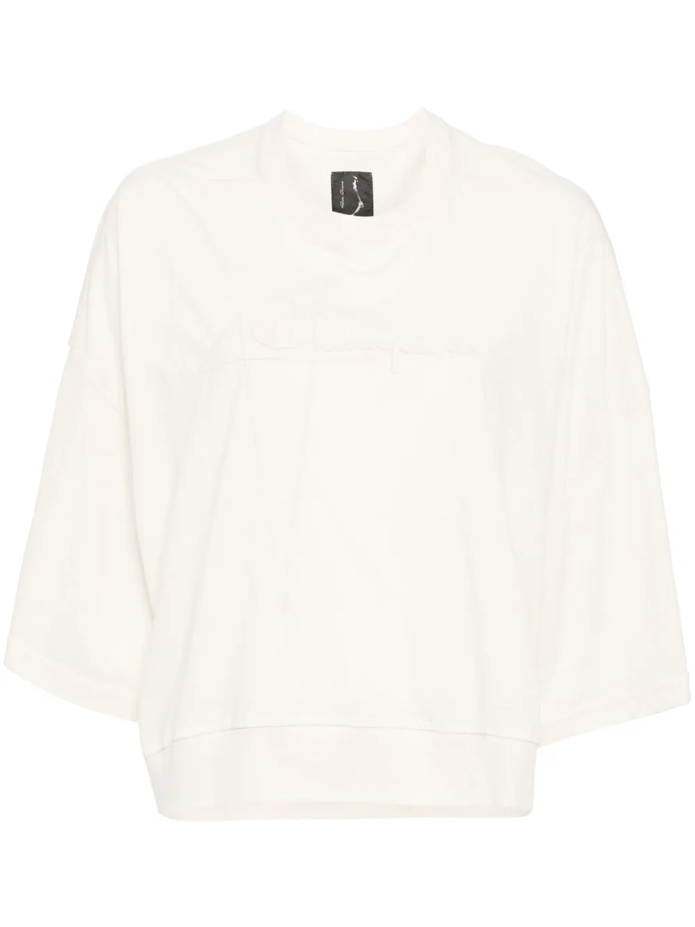 Свитер с вышитым логотипом Rick Owens, нейтральный
Свитер с вышитым логотипом Rick Owens, нейтральный