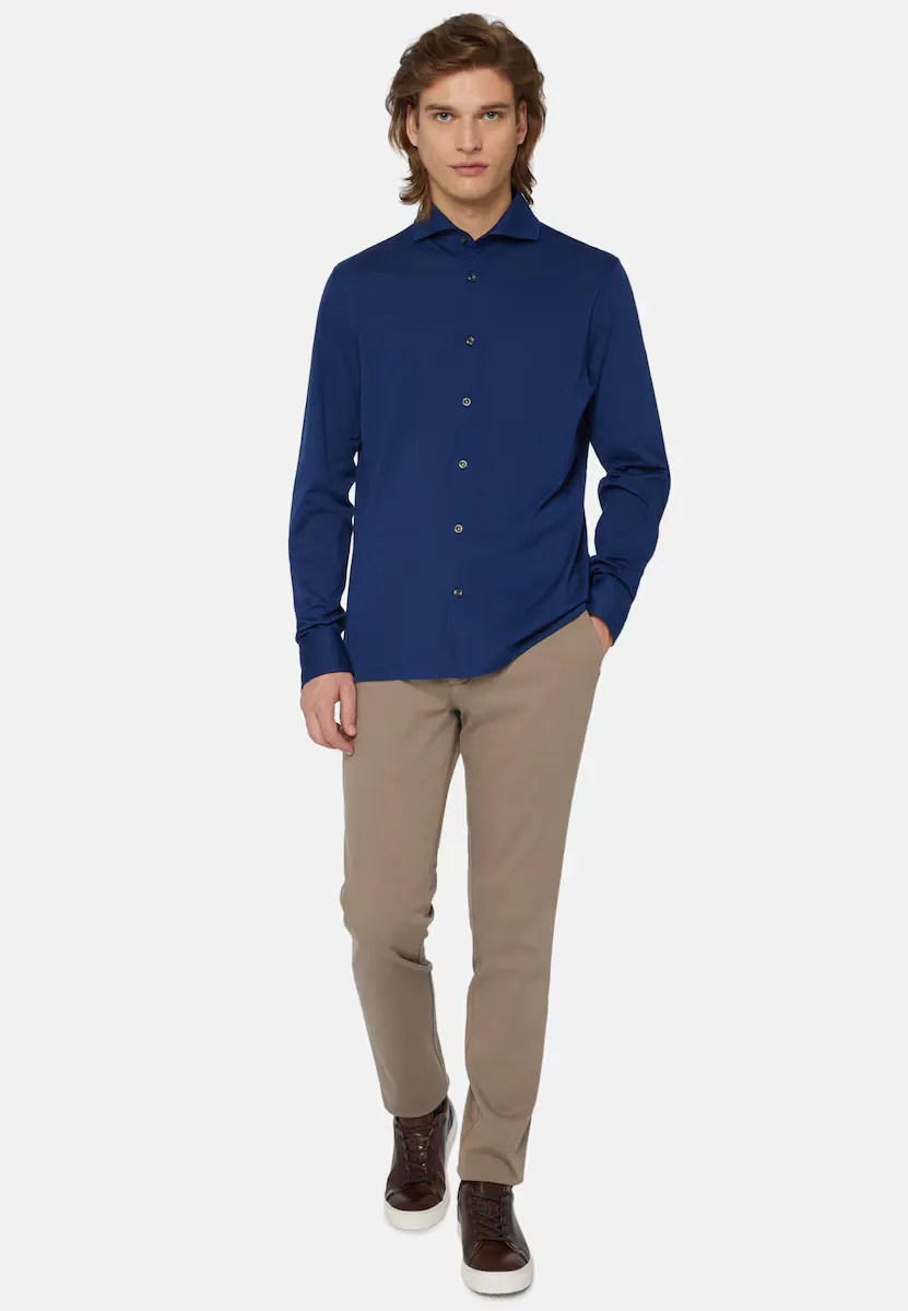 Эластичные брюки из хлопка и тенселя Boggi Milano, цвет Topo
Эластичные брюки из хлопка и тенселя Boggi Milano, цвет Topo