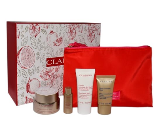 Подарочный набор уходовой косметики, 4 шт. Clarins
Подарочный набор уходовой косметики, 4 шт. Clarins
