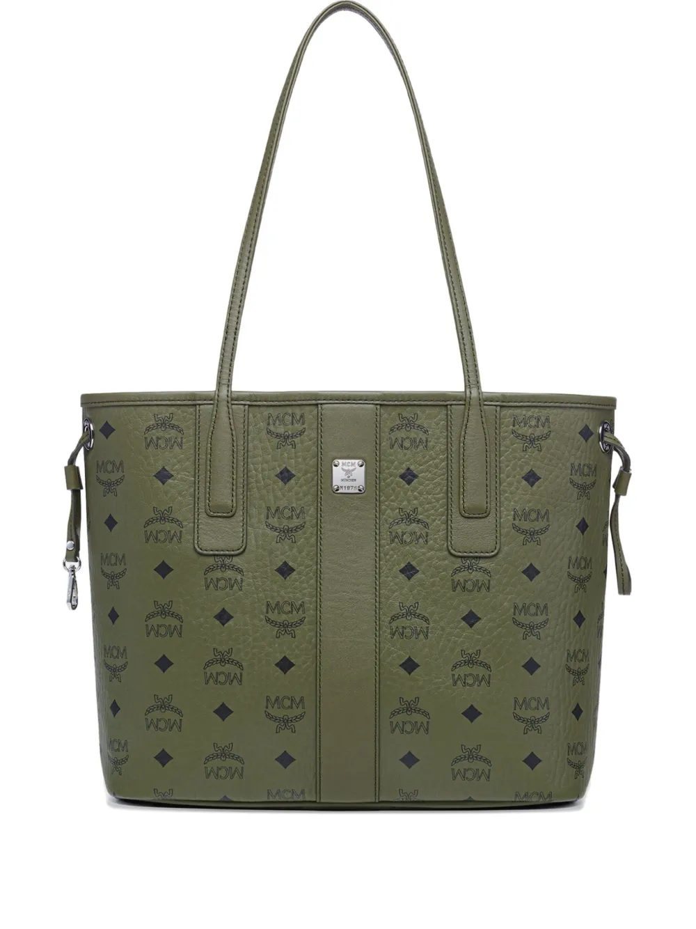 Маленькая сумка-тоут с логотипом Liz MCM, зеленый
Маленькая сумка-тоут с логотипом Liz MCM, зеленый