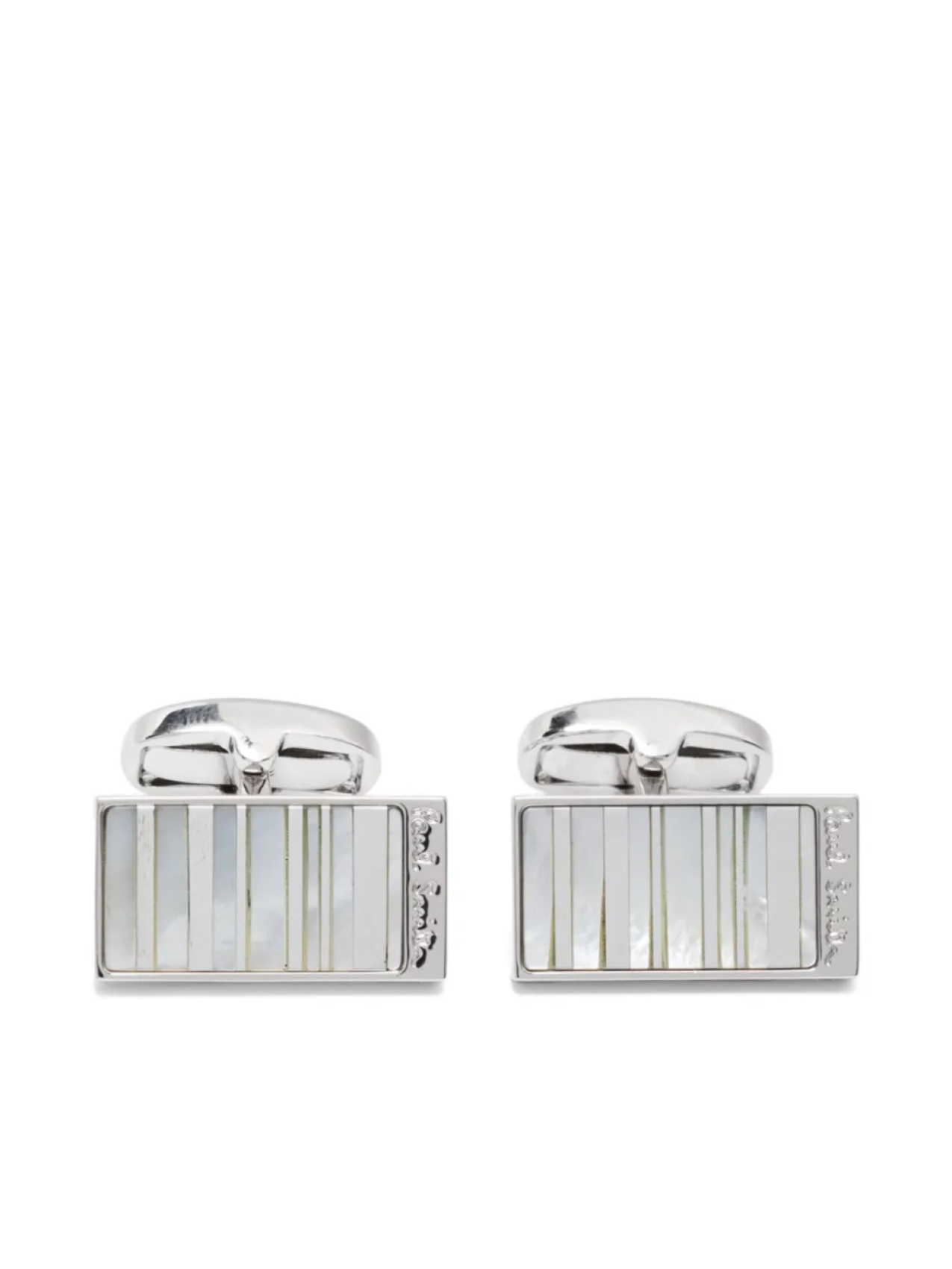 Запонки с перламутровыми деталями Paul Smith, серебряный
Запонки с перламутровыми деталями Paul Smith, серебряный