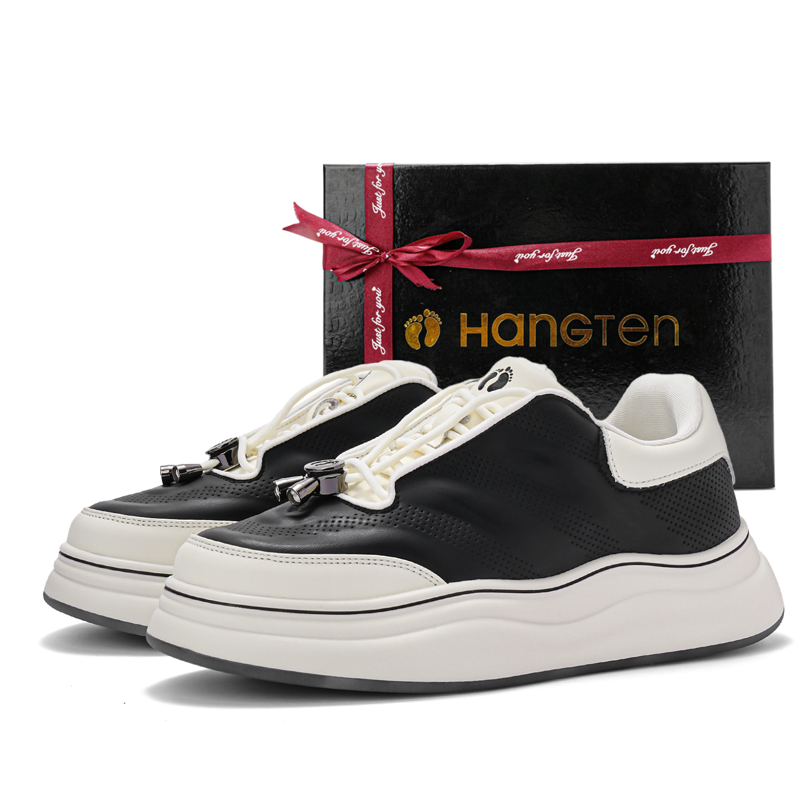 Низкие повседневные туфли для мужчин HANG TEN, Black Beige
Низкие повседневные туфли для мужчин HANG TEN, Black Beige