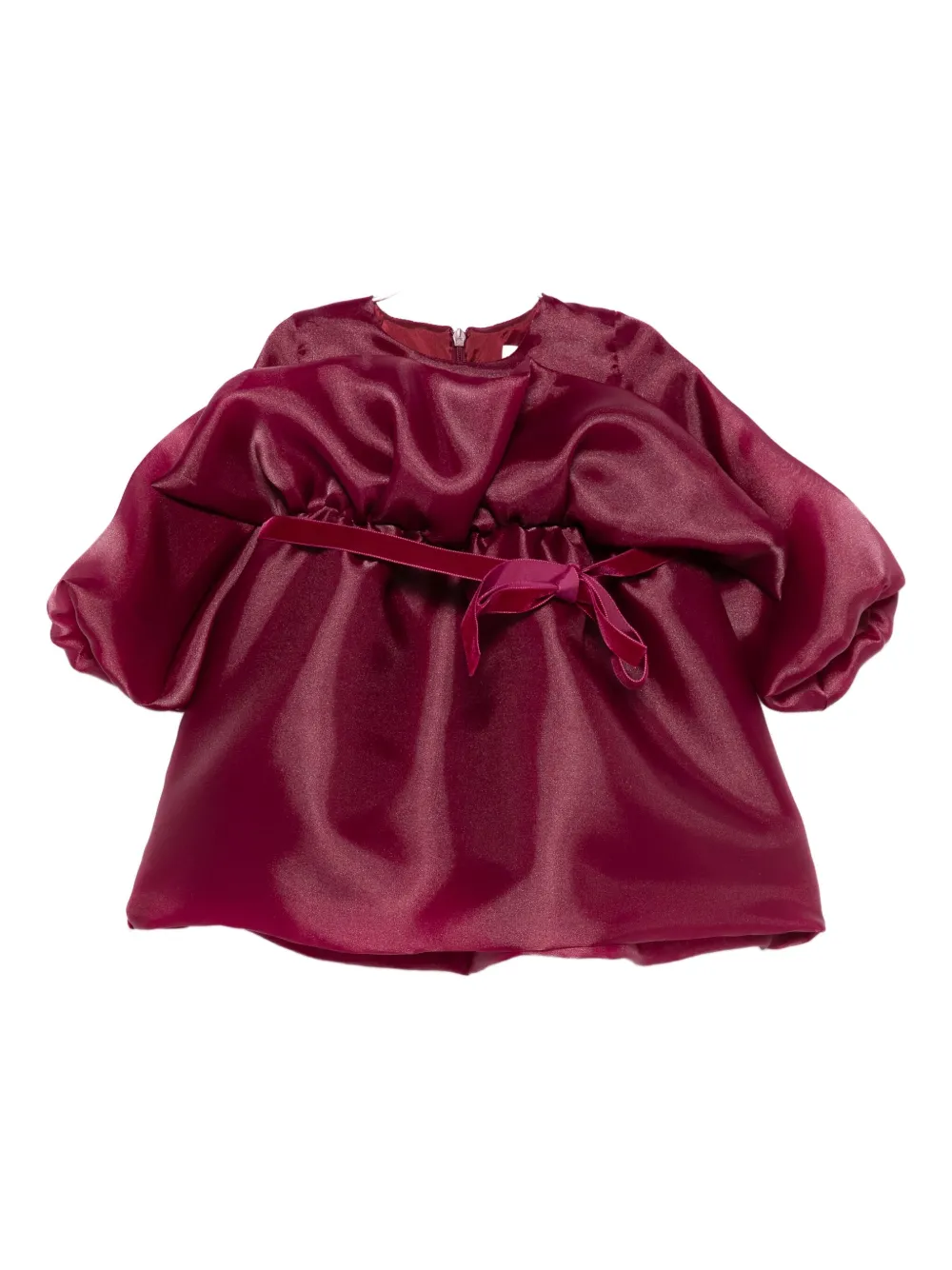 Платье с объемными рукавами и завязкой alapage, красный
Платье с объемными рукавами и завязкой alapage, красный