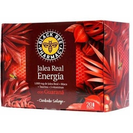 Energia Jalea Real Con Guarana 20 ампол Black Bee
Energia Jalea Real Con Guarana 20 ампол Black Bee