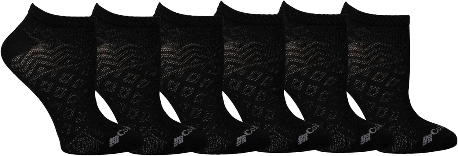 Женские сетчатые носки Columbia, 6 пар, невидимые для глаз, Black
Женские сетчатые носки Columbia, 6 пар, невидимые для глаз, Black