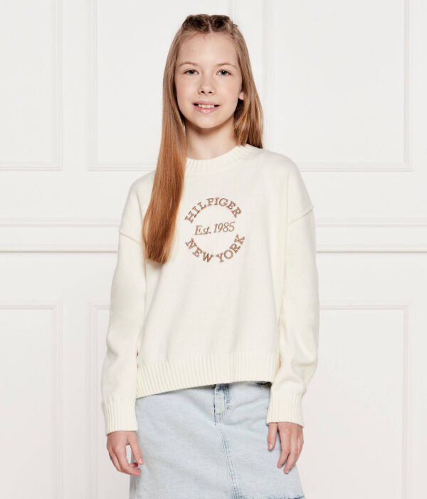 Свитер Regular fit Tommy Hilfiger, экрю
Свитер Regular fit Tommy Hilfiger, экрю