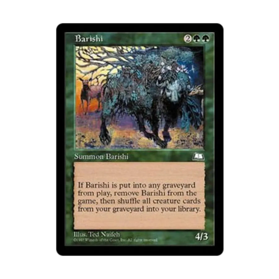 CCG Бариши (Ю), MTG - Weatherlight
CCG Бариши (Ю), MTG - Weatherlight