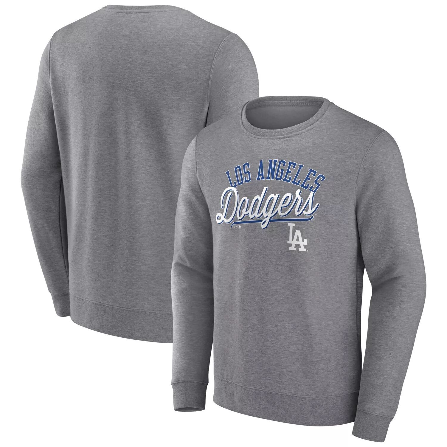 Мужской пуловер с логотипом Heather Grey Los Angeles Dodgers Simplicity Fanatics
Мужской пуловер с логотипом Heather Grey Los Angeles Dodgers Simplicity Fanatics