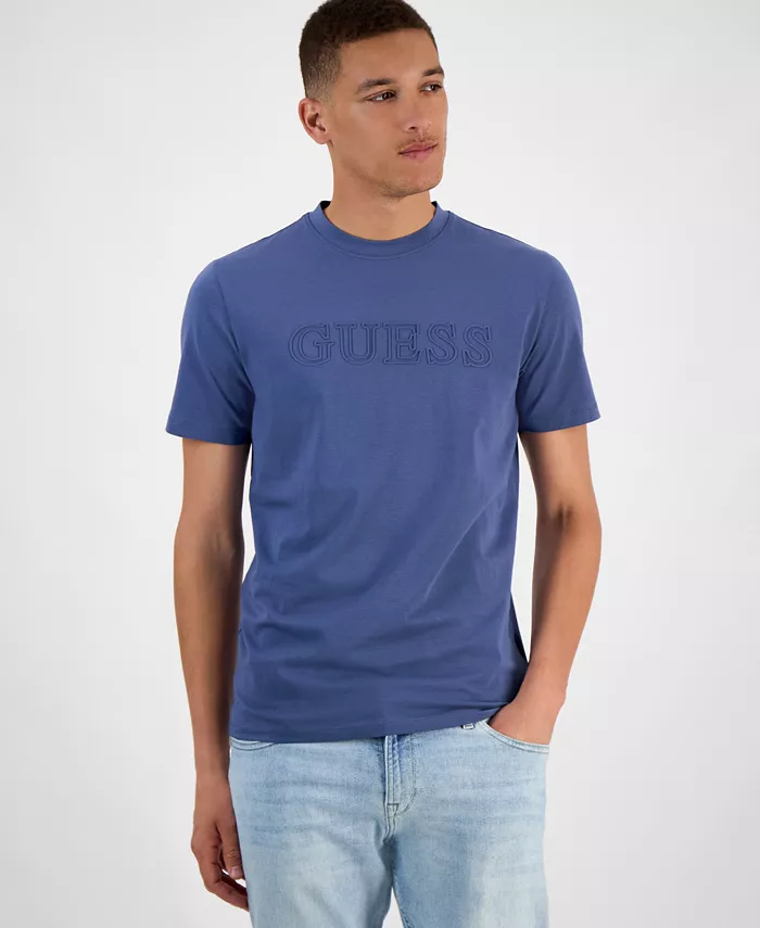 Мужская футболка с коротким рукавом Alphy GUESS, синий
Мужская футболка с коротким рукавом Alphy GUESS, синий