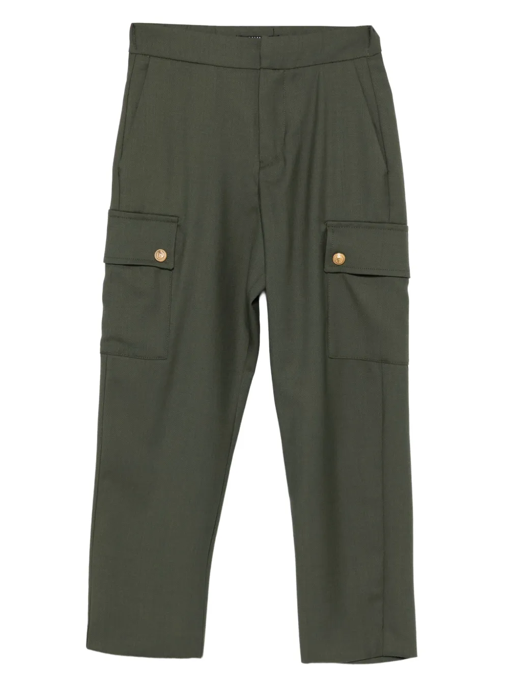 Брюки карго Balmain Kids, зеленый 
Брюки карго Balmain Kids, зеленый