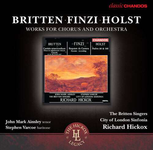 CD диск Finzi / Barlow / Britten Singers / Hickox: Works for Chorus & Orchestra
CD диск Finzi / Barlow / Britten Singers / Hickox: Works for Chorus & Orchestra