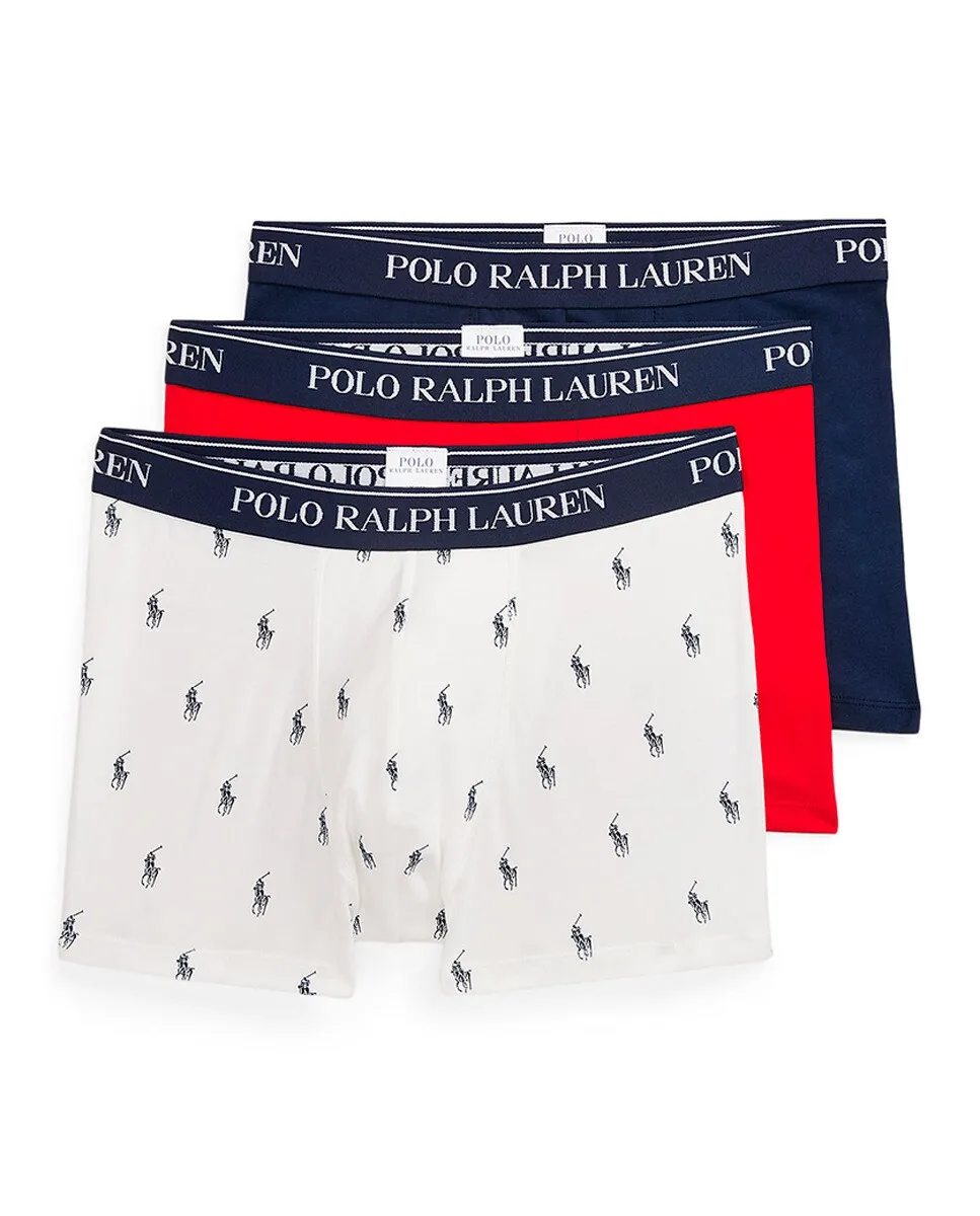 Набор из трех мужских хлопковых боксеров разных цветов Polo Ralph Lauren, мультиколор
Набор из трех мужских хлопковых боксеров разных цветов Polo Ralph Lauren, мультиколор