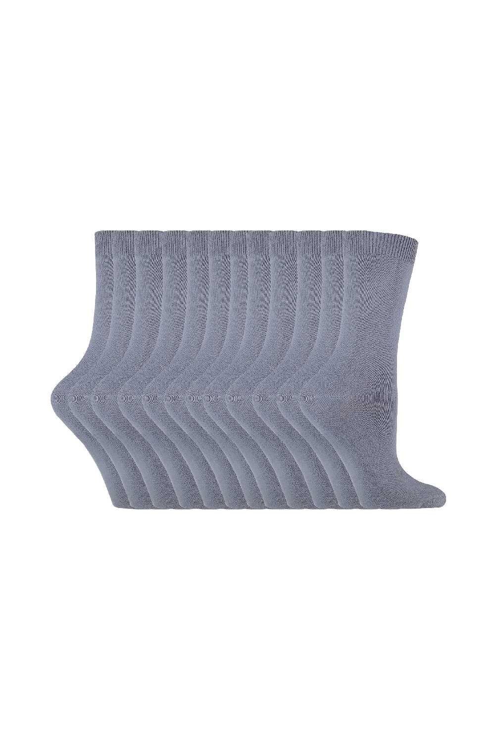 Простые хлопковые носки | Мультиупаковка из 12 пар | Удобные носки до щиколотки Sock Snob, серый
Простые хлопковые носки | Мультиупаковка из 12 пар | Удобные носки до щиколотки Sock Snob, серый