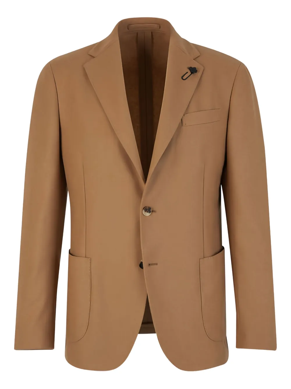 Пиджак с брошью Lardini, коричневый
Пиджак с брошью Lardini, коричневый