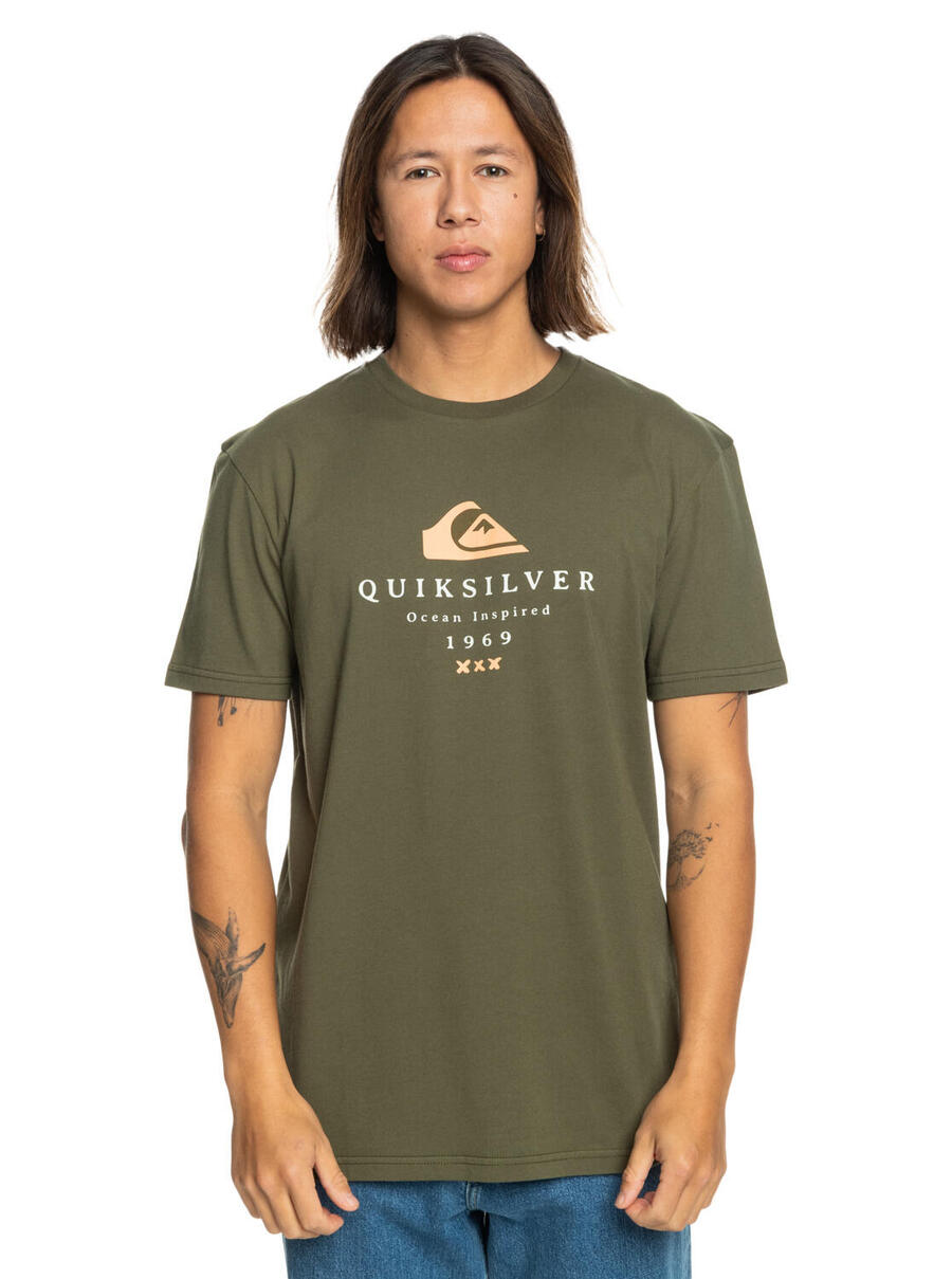 QUIKSILVER Футболка FIRST FIRE зеленая мужская
QUIKSILVER Футболка FIRST FIRE зеленая мужская