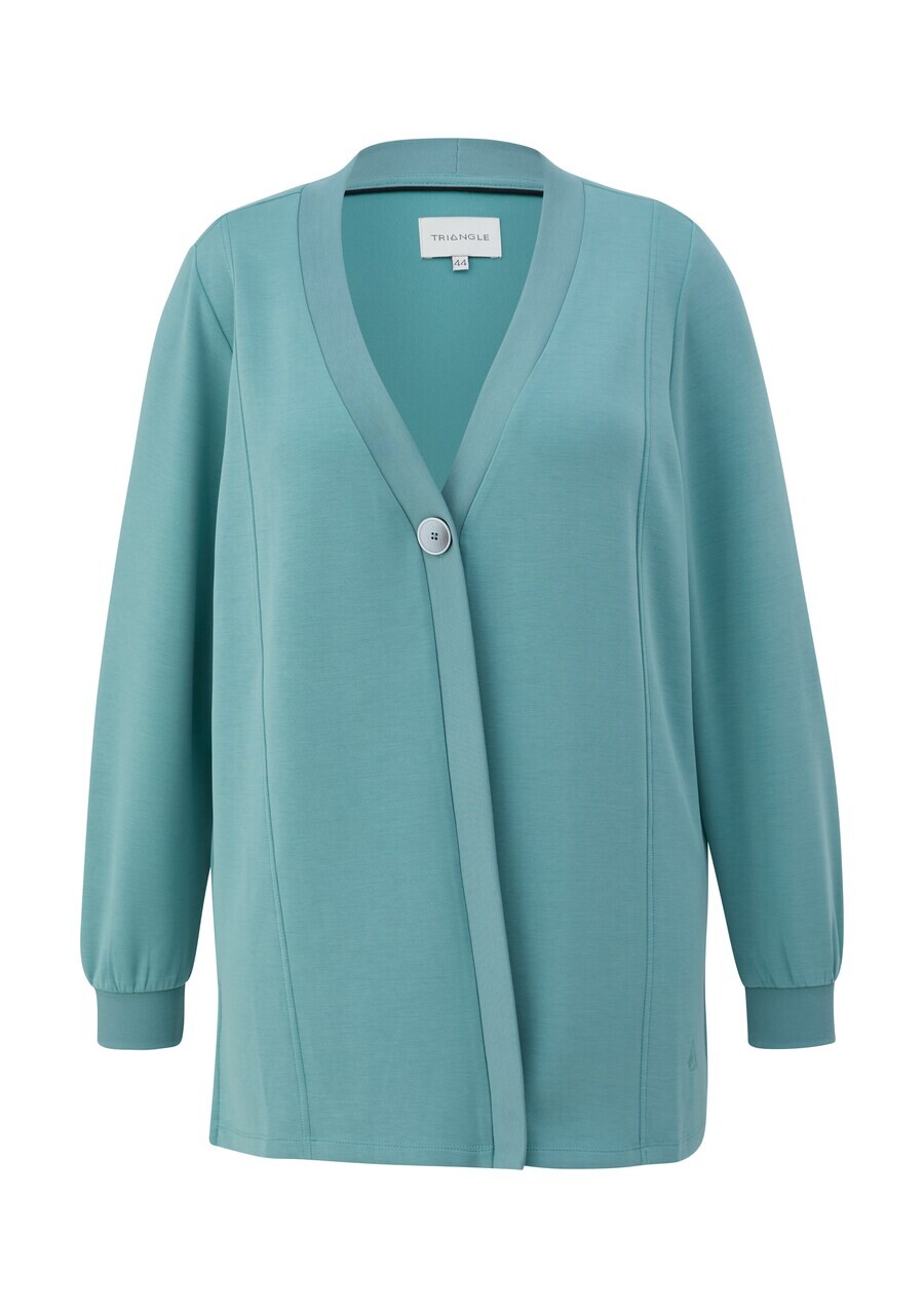 Вязаный кардиган Triangle, бирюзовый
Вязаный кардиган Triangle, бирюзовый