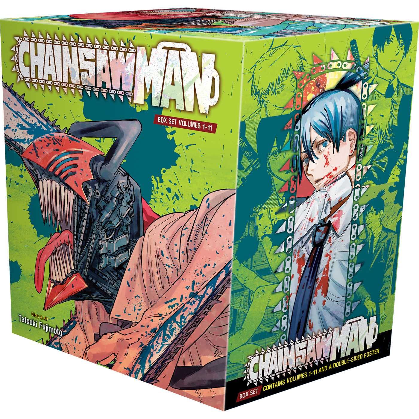 Chainsaw Man Box Set: Includes volumes 1-11 (VIZ Media LLC)
Chainsaw Man Box Set: Includes volumes 1-11 (VIZ Media LLC)