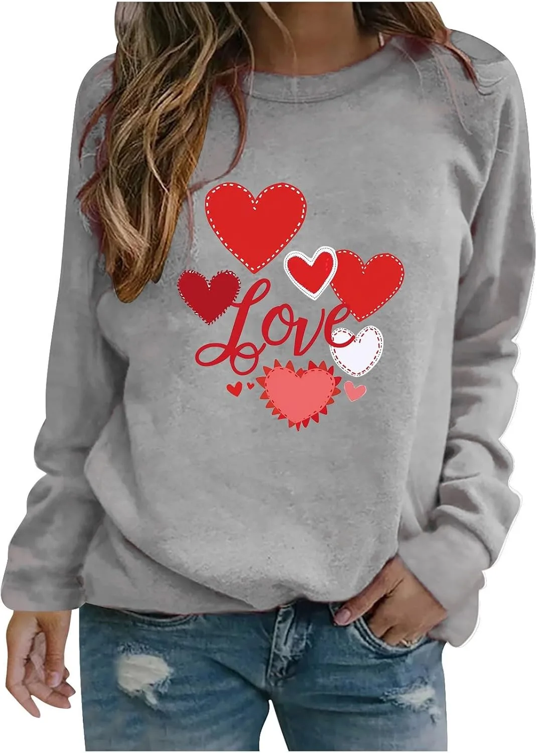 Свитшот Mzkdieey Valentine's Day с принтом в виде сердца
Свитшот Mzkdieey Valentine's Day с принтом в виде сердца