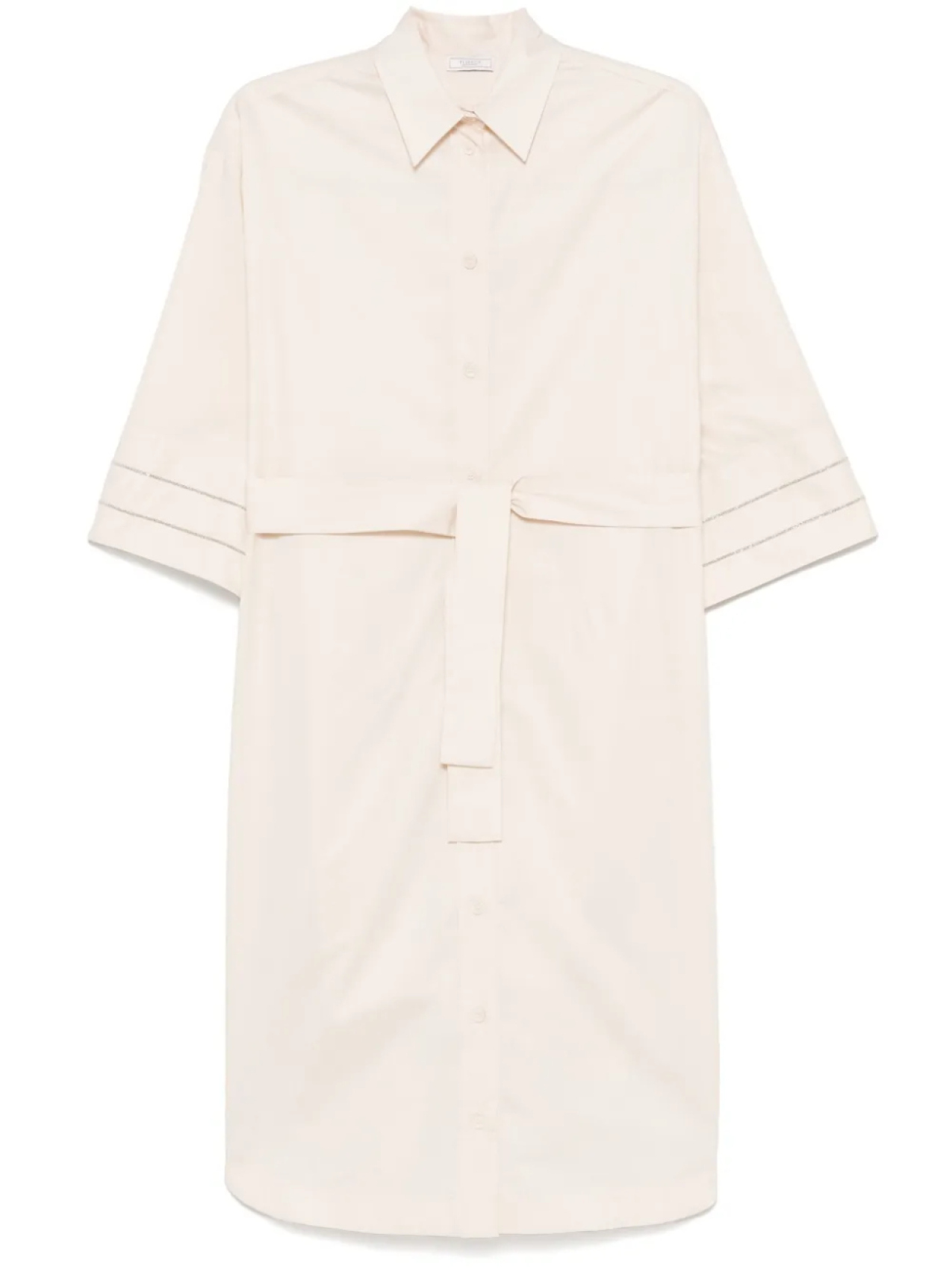 Peserico платье-рубашка с декором Punto Luce, нейтральный
Peserico платье-рубашка с декором Punto Luce, нейтральный