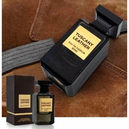 Tuscany Leather Eau De Parfum 80ml by Fragrance World Maison Alhambra
Tuscany Leather Eau De Parfum 80ml by Fragrance World Maison Alhambra