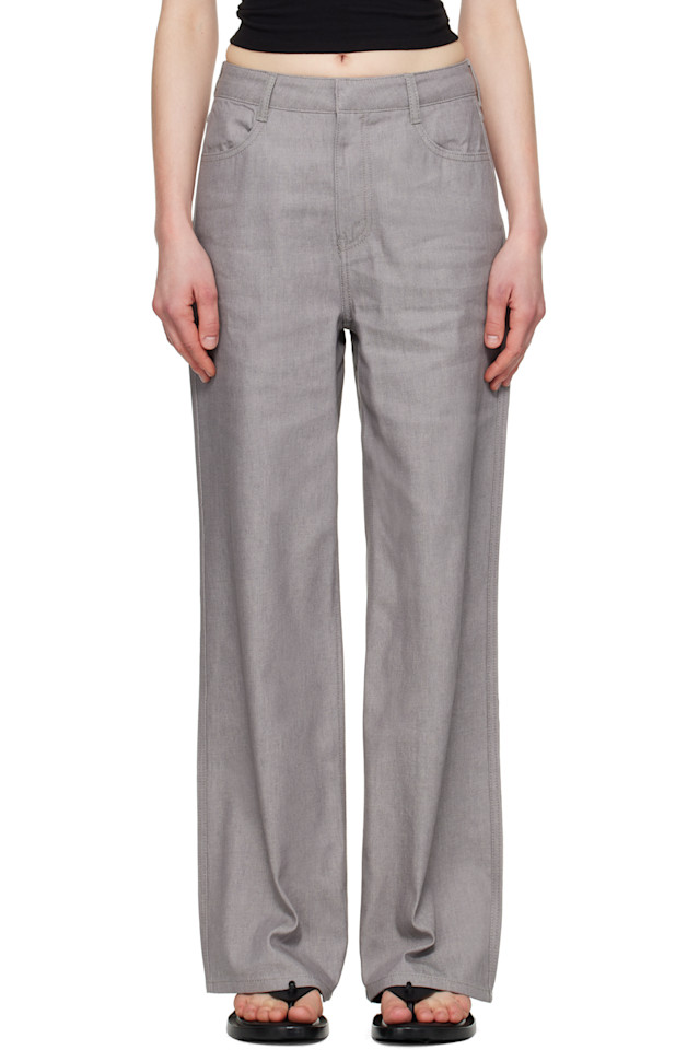 Джинсы с четырьмя карманами Amomento, серый
Джинсы с четырьмя карманами Amomento, серый