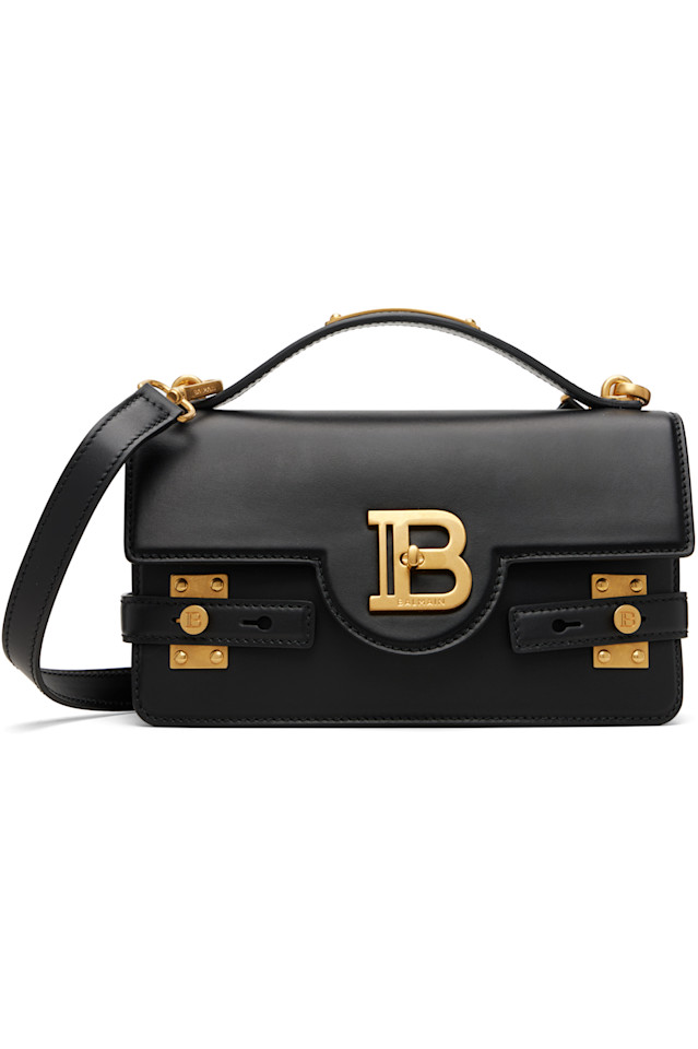 Сумка b-buzz 24 из гладкой кожи Balmain, черный
Сумка b-buzz 24 из гладкой кожи Balmain, черный