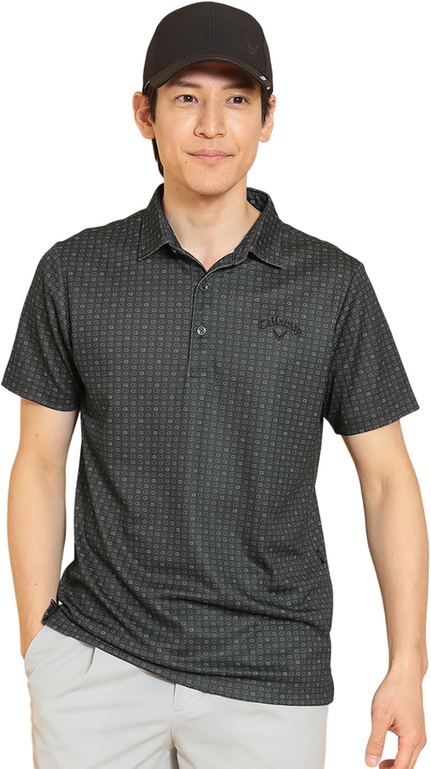 Мужская рубашка-поло Callaway с коротким рукавом (впитывает пот, защищает от УФ-излучения) / для гольфа / C25134110 Мужская, черный
Мужская рубашка-поло Callaway с коротким рукавом (впитывает пот, защищает от УФ-излучения) / для гольфа / C25134110 Мужская, черный