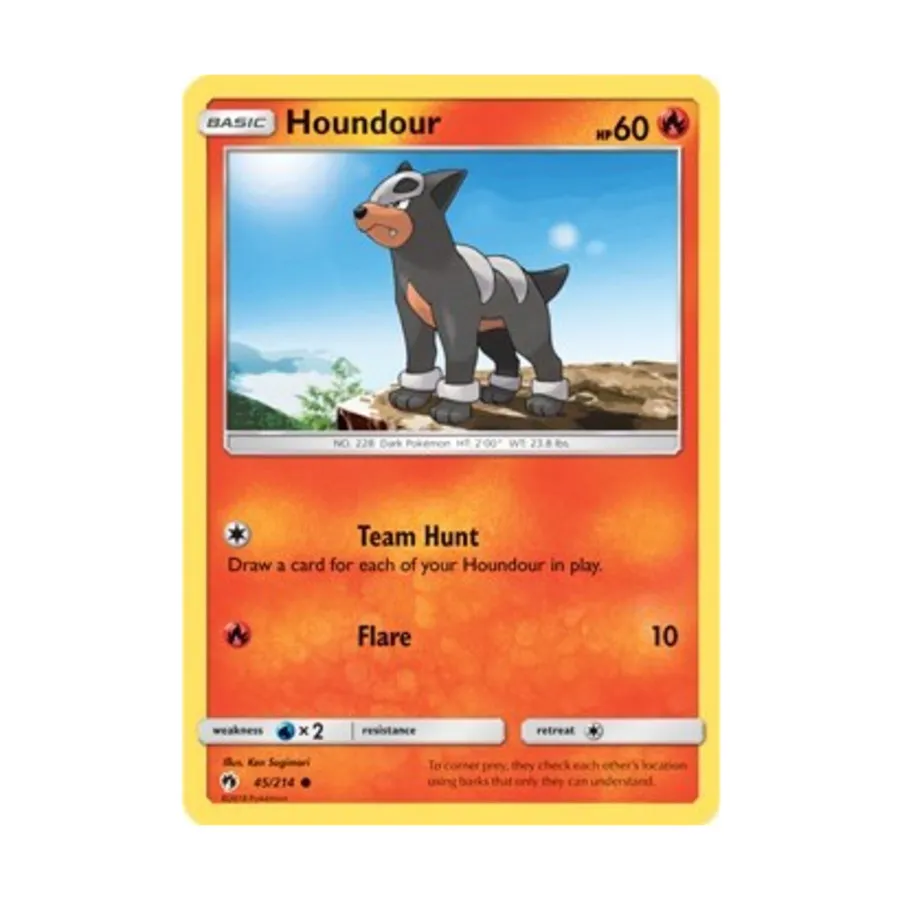 CCG Хаундур (К) #45, Pokemon - SM - Lost Thunder - Singles
CCG Хаундур (К) #45, Pokemon - SM - Lost Thunder - Singles
