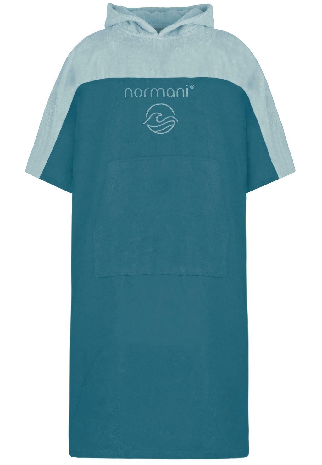 Пляжный аксессуар SURFER PONCHO Normani, бирюзовый
Пляжный аксессуар SURFER PONCHO Normani, бирюзовый